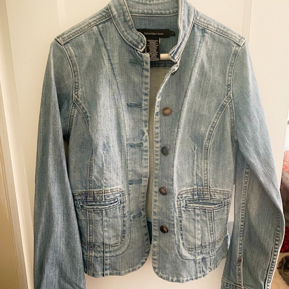 Calvin Klein Jean Jacket Size Medium